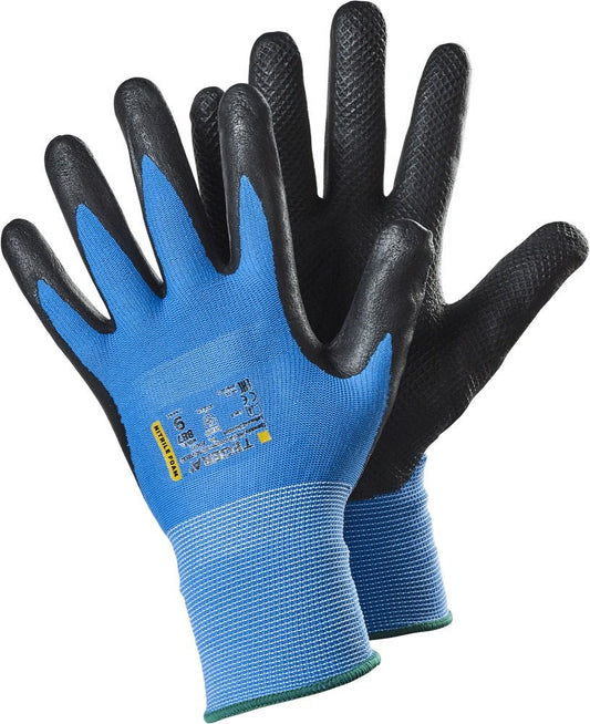 Tegera 887 Nitrile Foam Coated Gloves Reinforced Grip Pattern Tegera