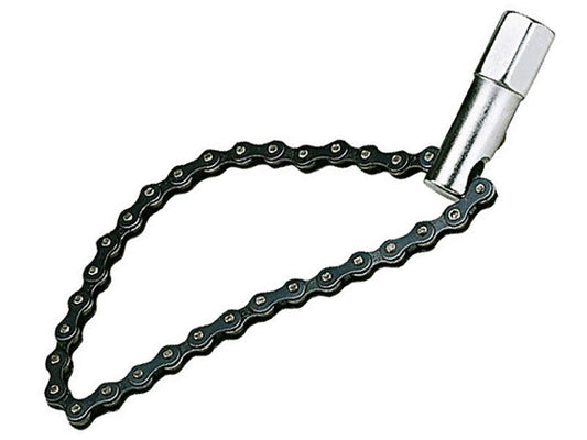 Teng 9120 Oil Filter Wrench chain strap 120mm Cap 1/2in Drive Teng Tools