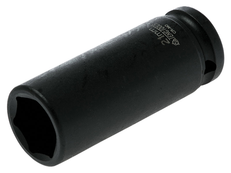 Teng Deep Impact Socket Hexagon 6-Point 1/2in Drive 21mm Teng Tools
