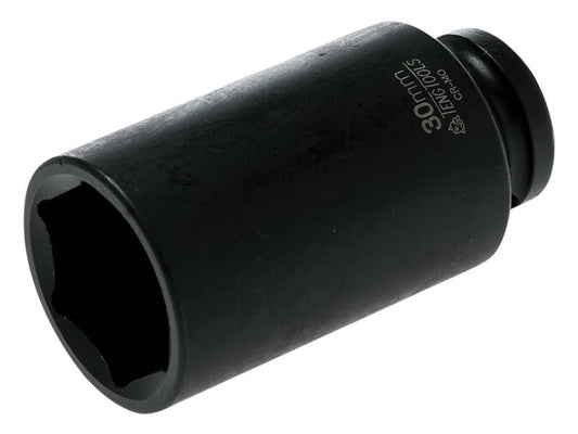 Teng Deep Impact Socket Hexagon 6-Point 1/2in Drive 30mm Teng Tools