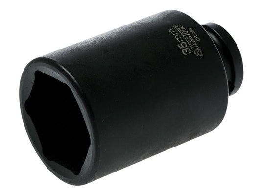 Teng Deep Impact Socket Hexagon 6-Point 1/2in Drive 35mm Teng Tools