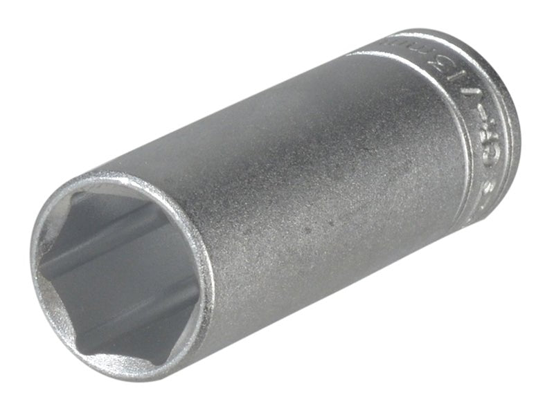 Teng Hexagon Socket Deep 6 Point Regular 1/4in Drive 13mm Teng Tools