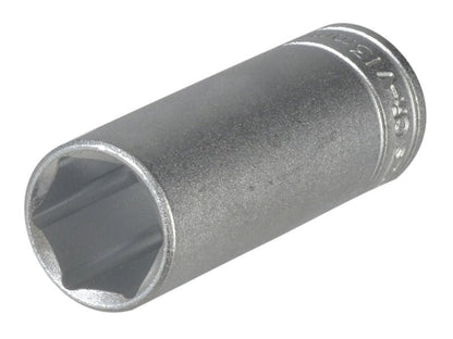 Teng Hexagon Socket Deep 6 Point Regular 1/4in Drive 13mm Teng Tools