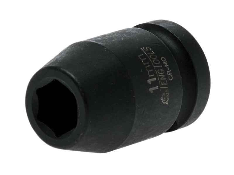 Teng Impact Socket Hexagon 6-Point 1/2in Drive 11mm Teng Tools