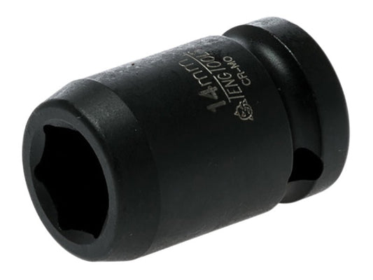 Teng Impact Socket Hexagon 6-Point 1/2in Drive 14mm Teng Tools