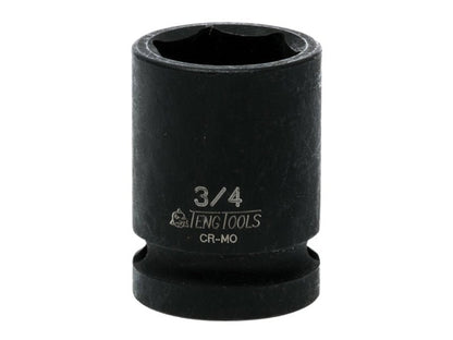 Teng Impact Socket Hexagon 6-Point 1/2in Drive 3/4in Teng Tools