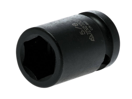 Teng Impact Socket Hexagon 6-Point 1/2in Drive 5/8in Teng Tools