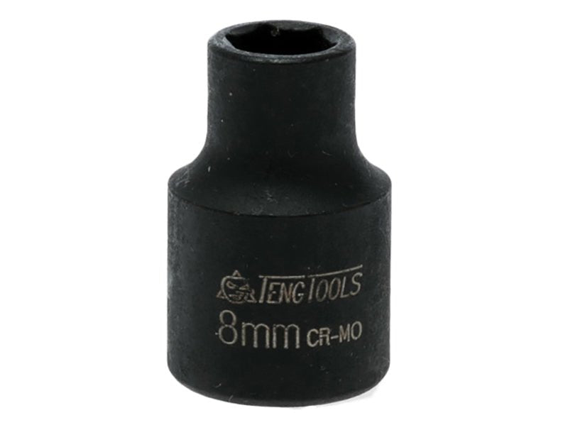 Teng Impact Socket Hexagon 6-Point 3/8in Drive 8mm Teng Tools
