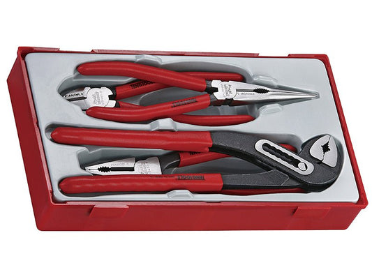 Teng TT440 Mega Bite Pliers Set 4 Piece Teng Tools