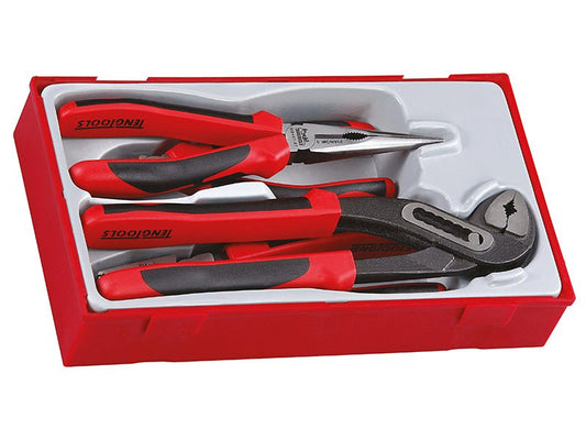 Teng TT440T Mega Bite Pliers Set 4 Piece Teng Tools