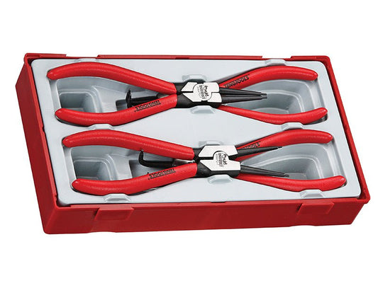 Teng TT47-7 Mega Bite Circlip Pliers Set 4 Piece Teng Tools