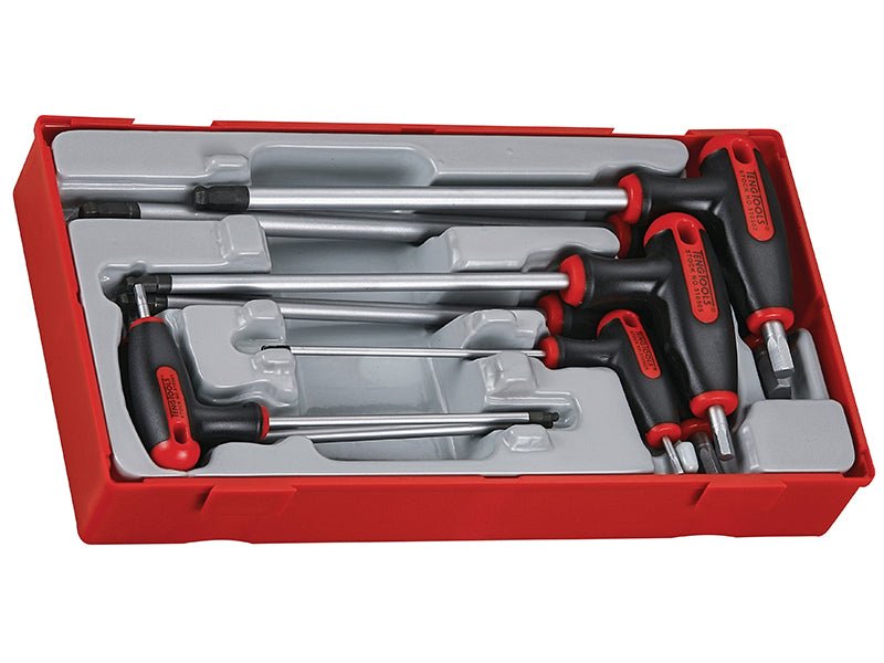 Teng TTHEX7 Metric Hex T-Handle Driver Set 7 Piece Teng Tools