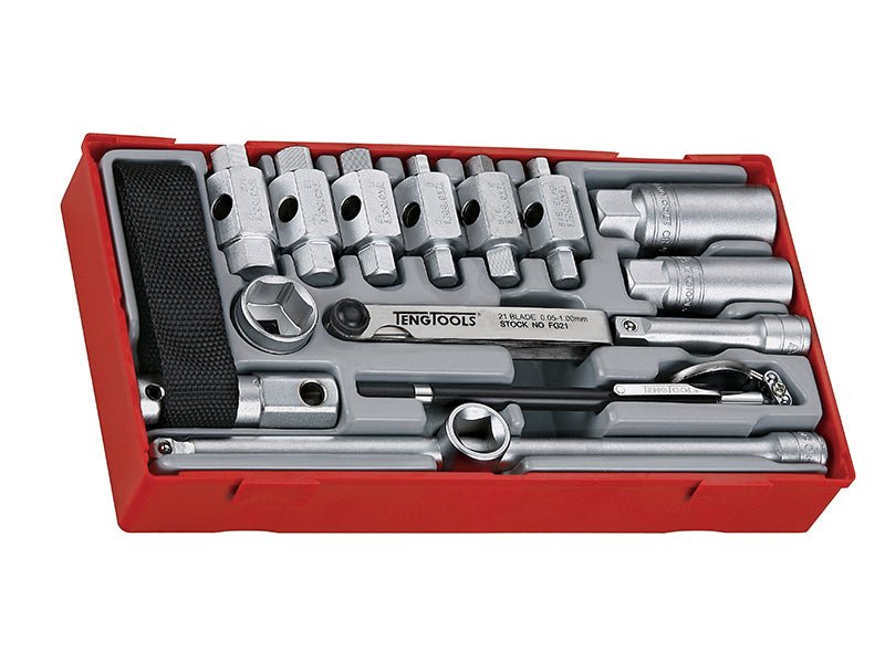 Teng TTOS16 Oil Service Kit 16 Piece Teng Tools