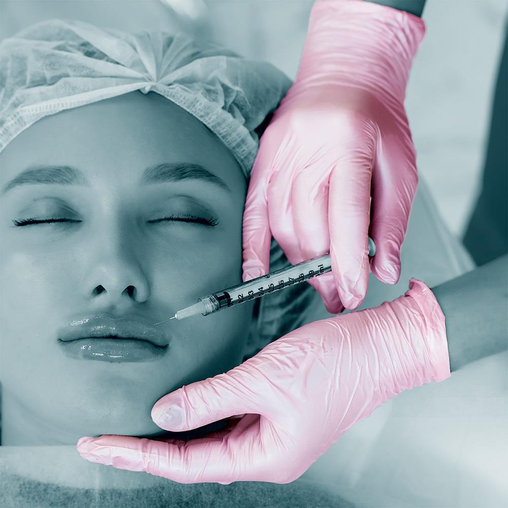 Box 100 Unigloves Fancy Rose Nitrile Powder Free Disposable Gloves 750 Unigloves