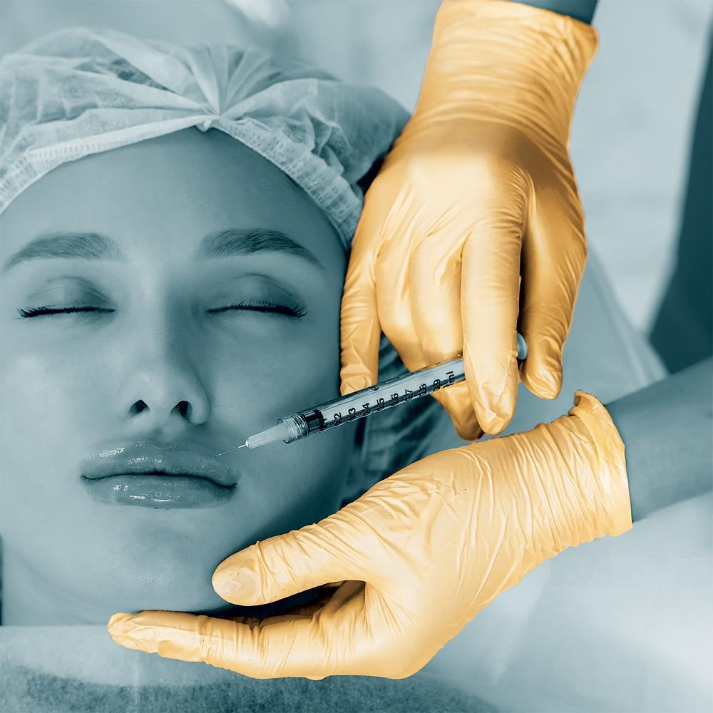 Box 100 Unigloves Fancy Gold Powder Free Nitrile Disposable Gloves 751 Unigloves