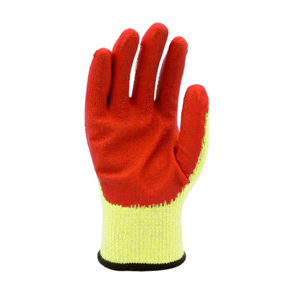 Warrior Orange Latex Grip Work Gloves – 1 Pair or Pack of 12 Warrior