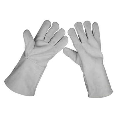 Worksafe Leather Welding Gauntlets Lined Heavy Duty Size XL - Pair SSP151 Worksafe