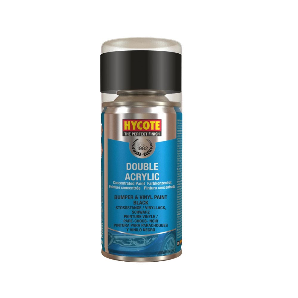 Hycote Bumper & Vinyl Black Spray Paint 150Ml Xbv1501 Hycote