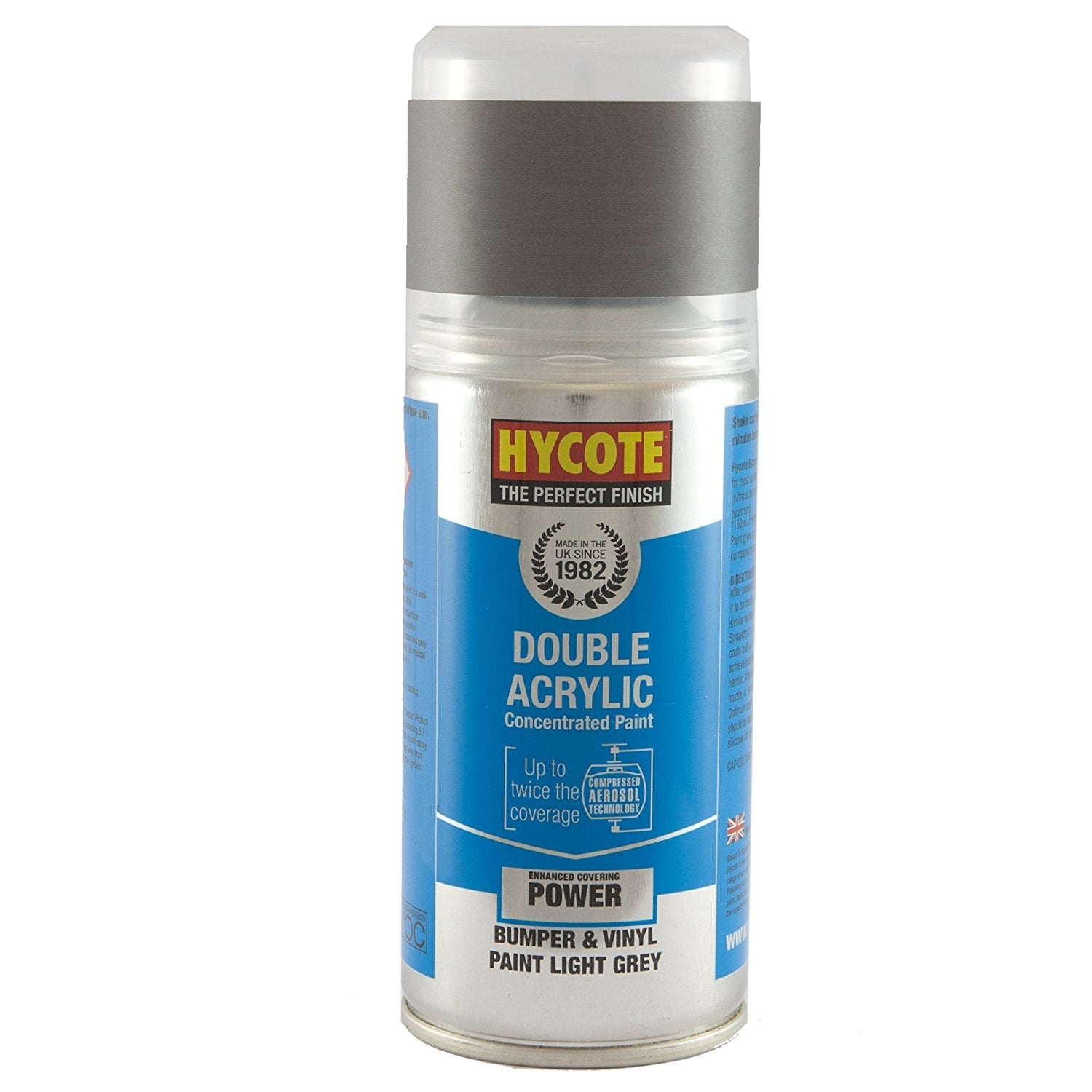 Hycote Bumper & Vinyl Light Grey Spray Paint 150Ml Xbv1502 Hycote