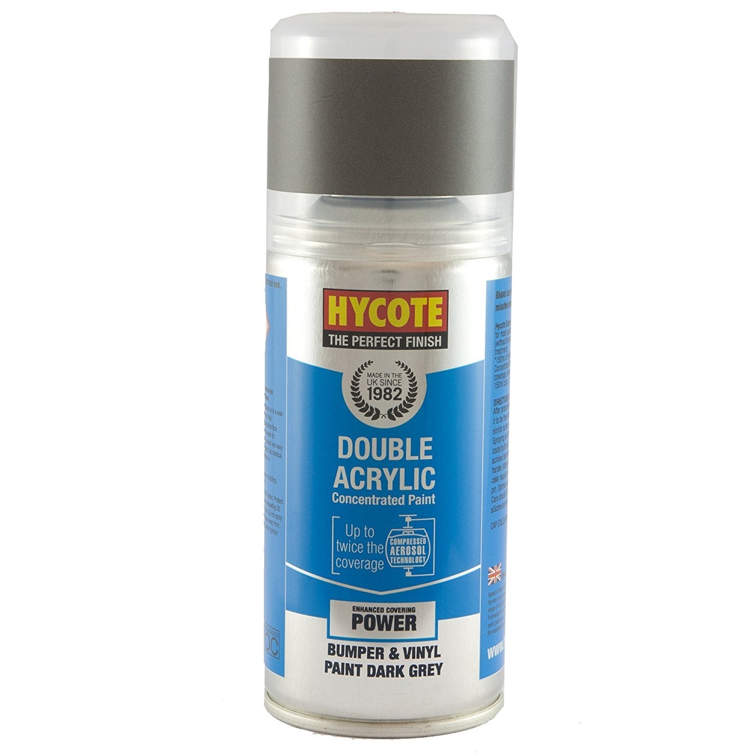 Hycote Bumper & Vinyl Dark Grey Spray Paint 150Ml Xbv1503 Hycote