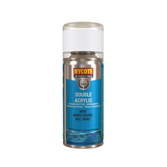 Hycote MINI White Silver Spray Paint 150ml XDBM621 Hycote