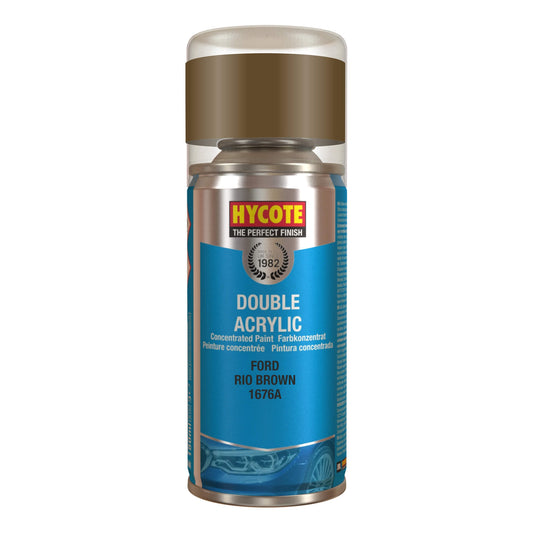 Hycote Ford Rio Brown Double Acrylic Spray Paint 150Ml Xdfd107 Hycote