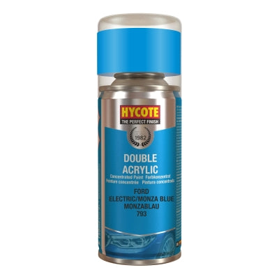 Hycote Ford Electric Monza Blue Double Acrylic Spray Paint 150ml Xdfd211 Hycote