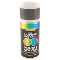 Hycote Ford Graphite Grey Metallic Double Acrylic Spray Paint 150Ml Xdfd403 Hycote