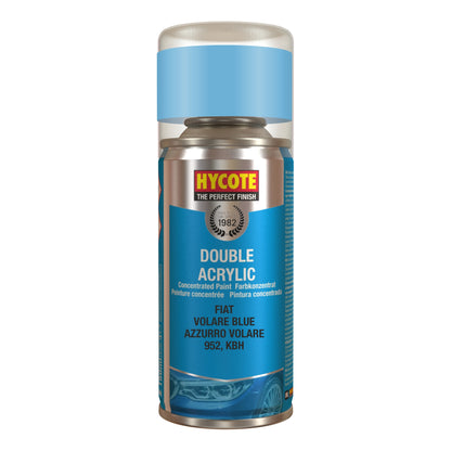 Hycote Fiat Volare Blue Spray Paint 150ml XDFT726 Hycote
