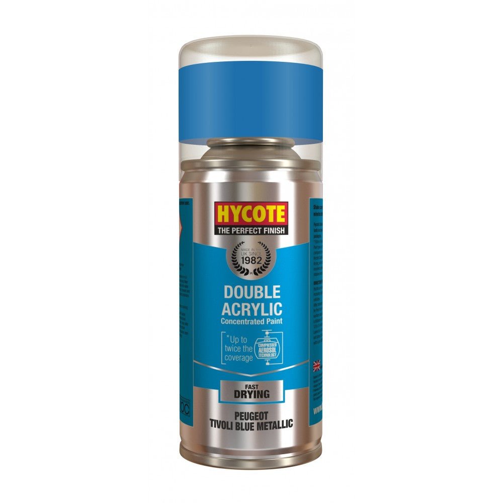 Hycote Peugeot Tivoli Blue Metallic Spray Paint 150Ml Xdpg705 Hycote