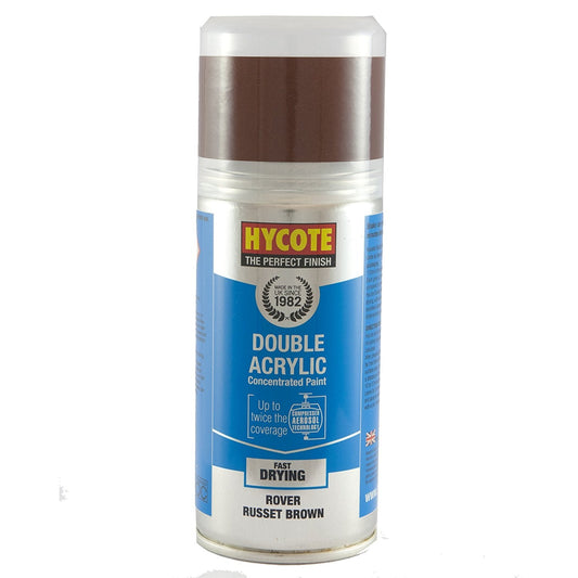 Hycote Rover Russet Brown Double Acrylic Spray Paint 150Ml Xdrv106 Hycote