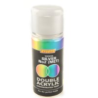 Hycote Toyota Silver No 2 Metallic Double Acrylic Spray Paint 150Ml Xdty401 Hycote