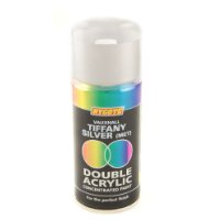 Hycote Vauxhall Tiffany Silver Metallic Double Acrylic Spray Paint 150Ml Xdvx409 Hycote