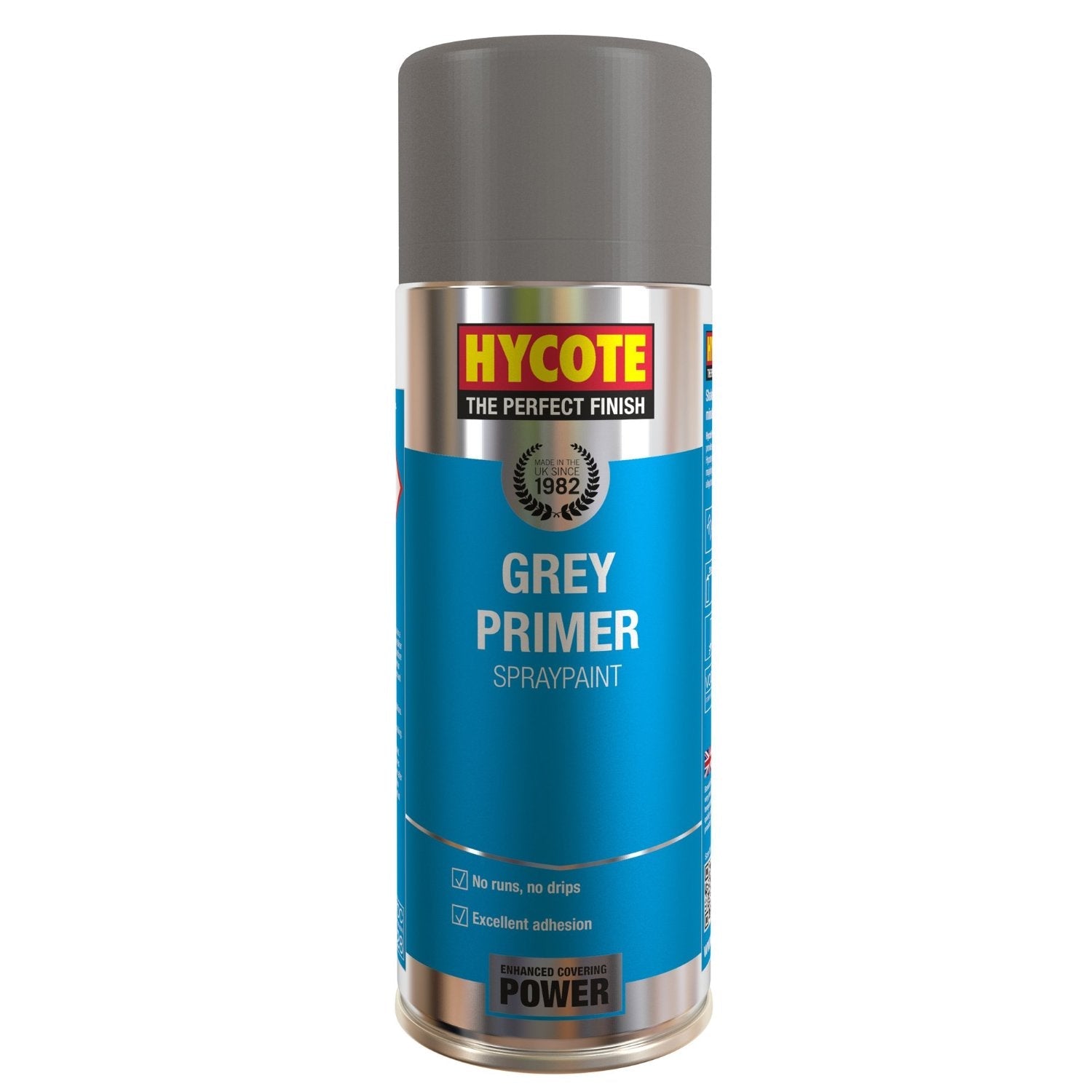 Hycote Grey Primer Spray Paint (Pack Of 12) 400Ml Xuk03015 Hycote