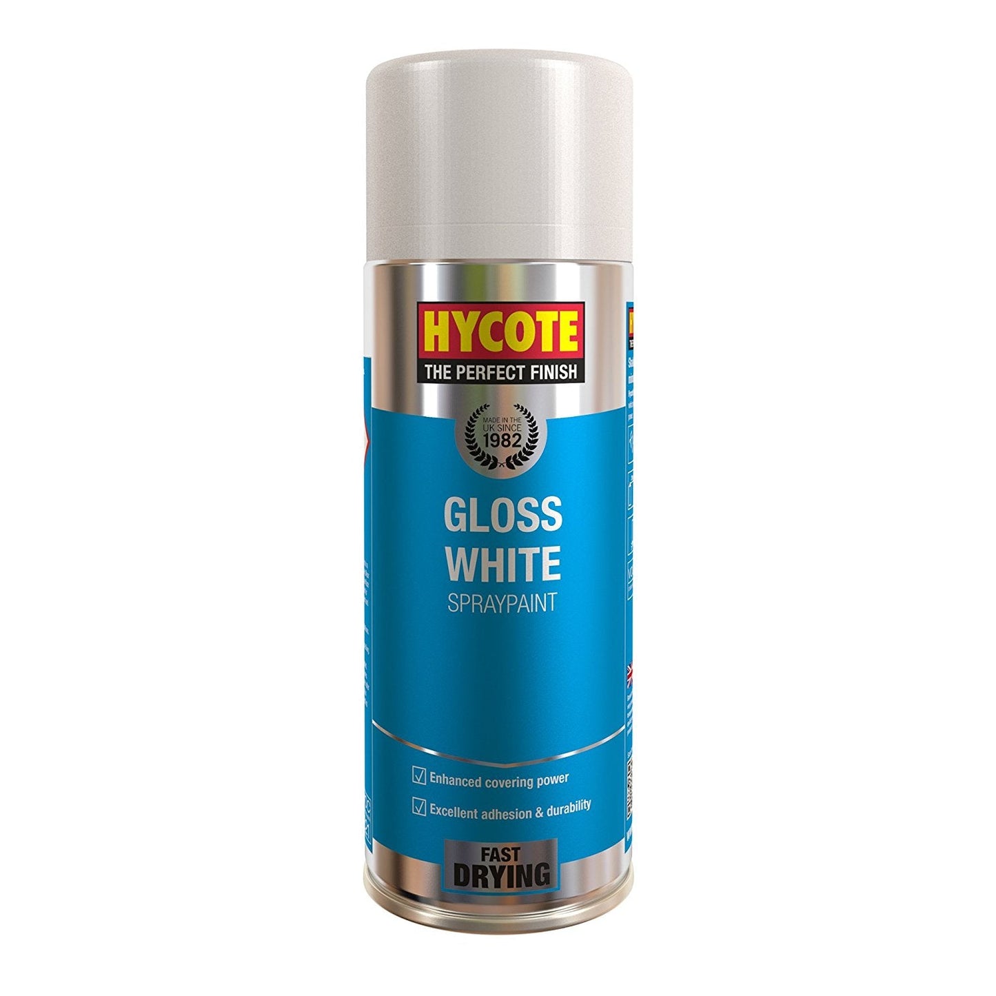 Hycote Gloss White Spray Paint 400Ml Xuk032 Hycote