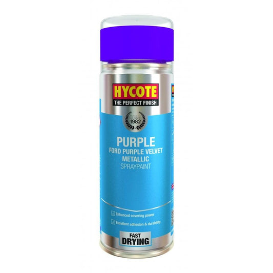 Hycote Ford Purple Velvet Metallic Spray Paint 400ml XUK1024 Hycote