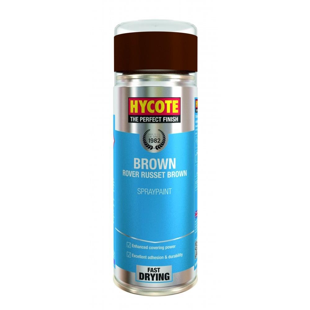 Hycote Rover Russet Brown Spray Paint 400ml XUK1025 Hycote