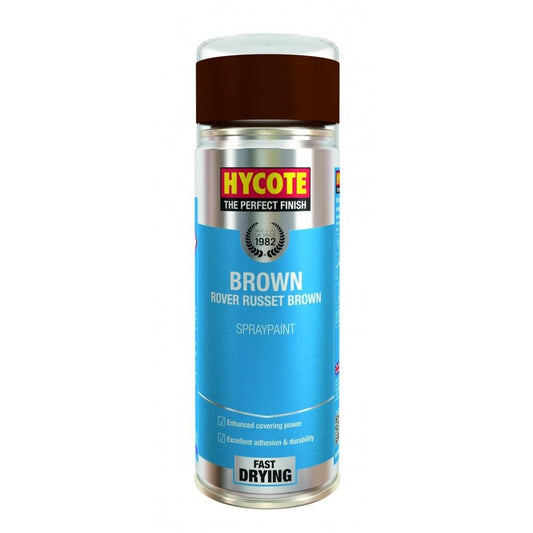 Hycote Rover Russet Brown Spray Paint 400ml XUK1025 Hycote