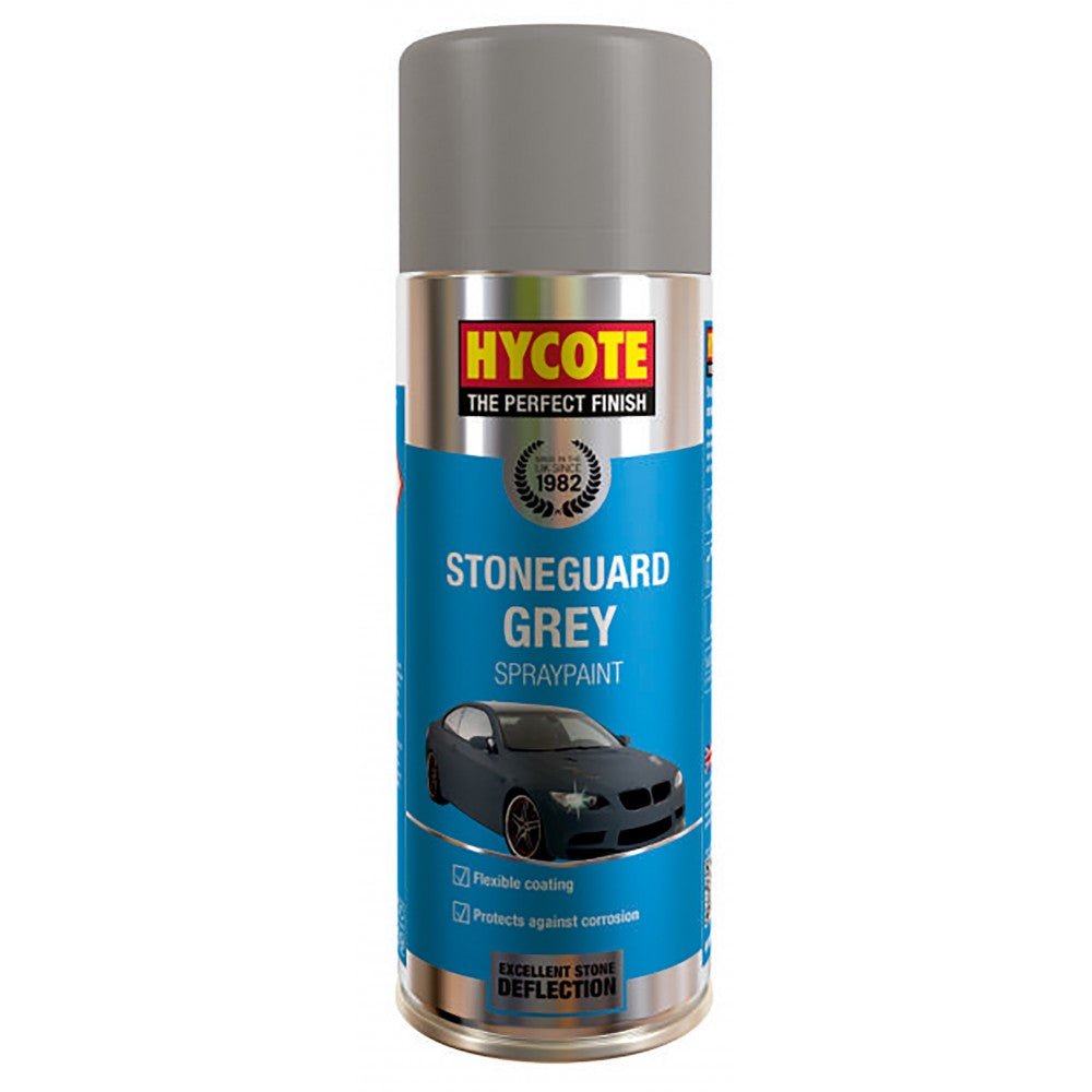 Hycote Stoneguard Grey Spray Paint 400ml (Pack Of 12) XUK475 Hycote