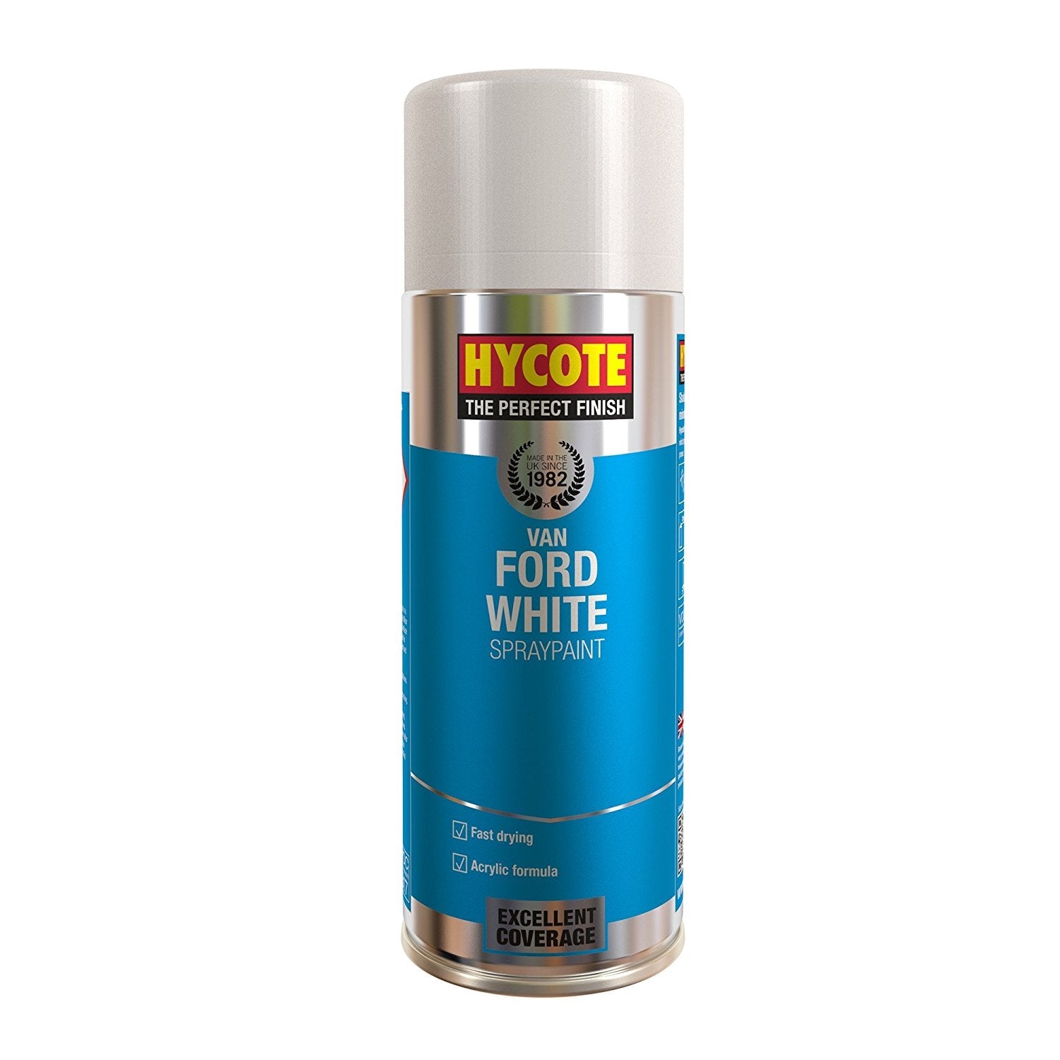 Hycote Ford Van White Spray Paint 400Ml Xuk479 Hycote