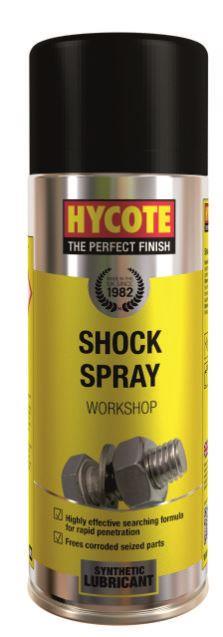 Hycote Workshop Shock Spray Aerosol 400ml Penetrating Lubricant Hycote