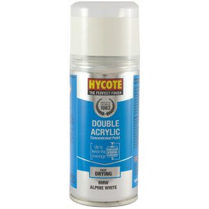 Hycote Bmw Alpine White Double Acrylic Spray Paint 150Ml Xdbm601-0