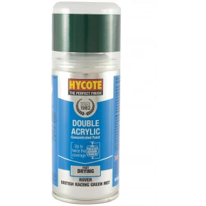 Hycote Rover British Racing Green Metallic Double Acrylic Spray Paint 150Ml Xdrv302-0