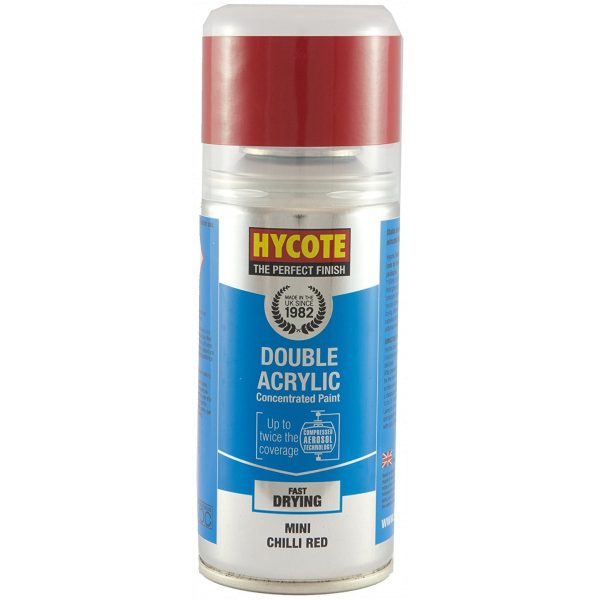 Hycote Bmw Mini Chilli Red Double Acrylic Spray Paint 150Ml Xdbm604-0