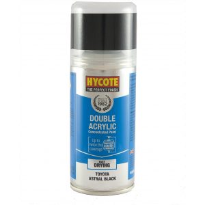 Hycote Toyota Astral Black Double Acrylic Spray Paint 150Ml Xdty402-0