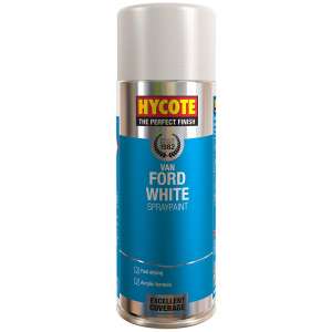 Hycote Ford Van White Spray Paint 400Ml Xuk479-0