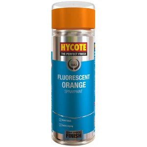 Hycote Fluorescent Orange Safety Spray Paint 400Ml Xuk470-0