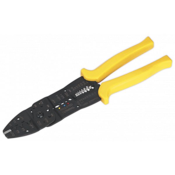 Sealey AK3851 Crimping Tool Insulated/Non Insulated Terminals-0