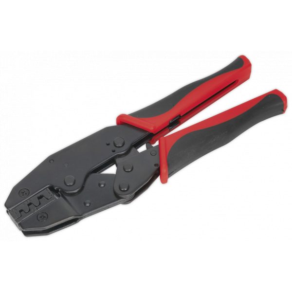 Sealey AK3852 Ratchet Crimping Tool Non-Insulated Terminals-0