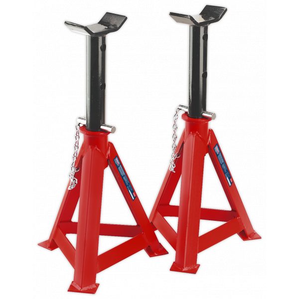 Sealey AS10000 Axle Stands (Pair) 10tonne Capacity per Stand-0